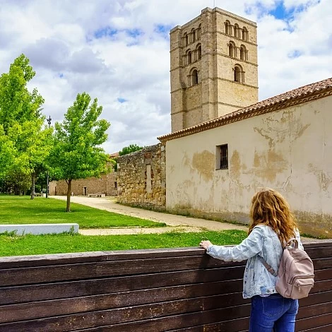 Jardines de la catedral de Zamora Jardines de la catedral de Zamora