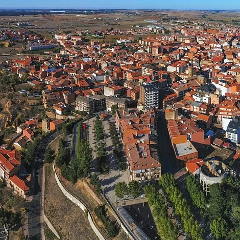 Vista aérea de Benavente