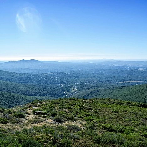 Vistas desde San Martín de Castañeda