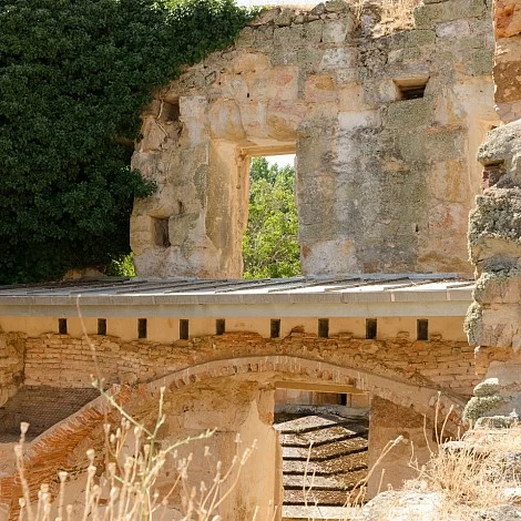 Detalles del Monasterio de Granja de Moreruela